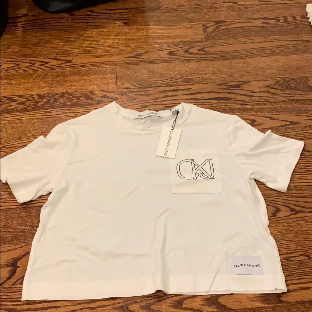 CALVIN KLIEN JEANS POCKET TEE